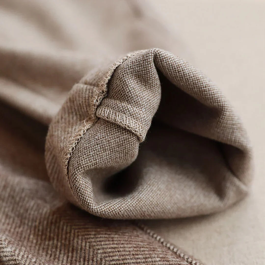 Floris - Stijlvolle pantalon met hoge taille voor heren