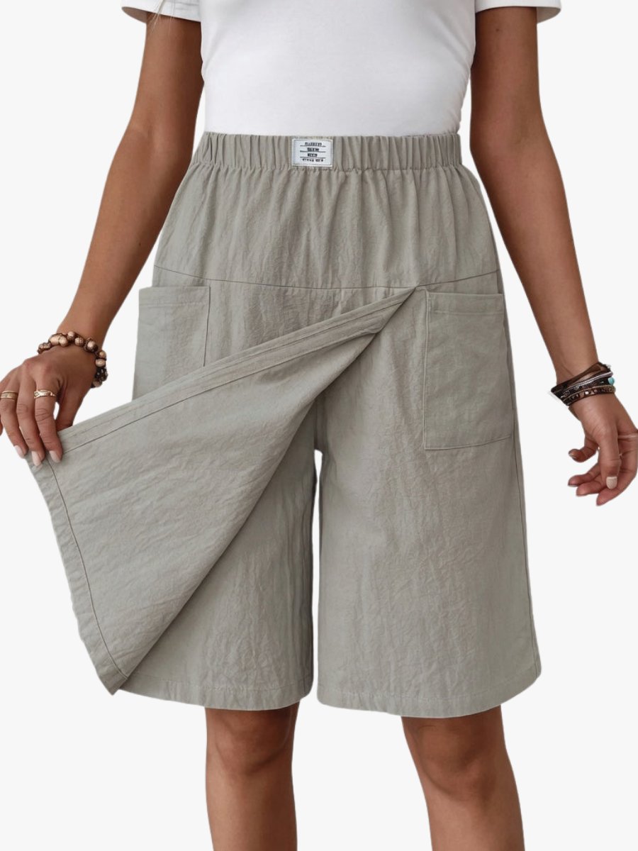 Else - Stijlvolle jurk-short met wikkelfront voor dames Hero