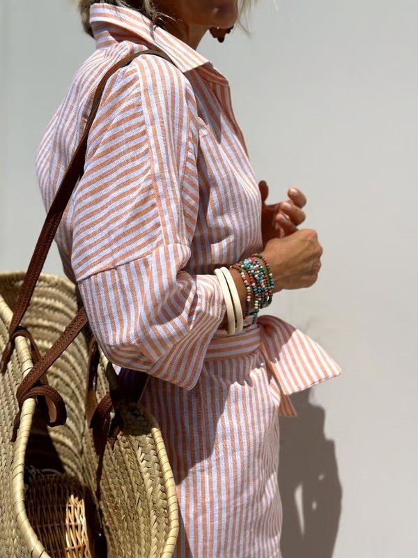 Fenna - Luchtige polo midi zomerjurk voor dames Lifestyle
