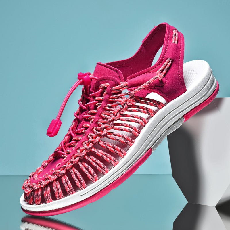 Floris - Luchtige mesh zomer sandalen voor heren Close Up