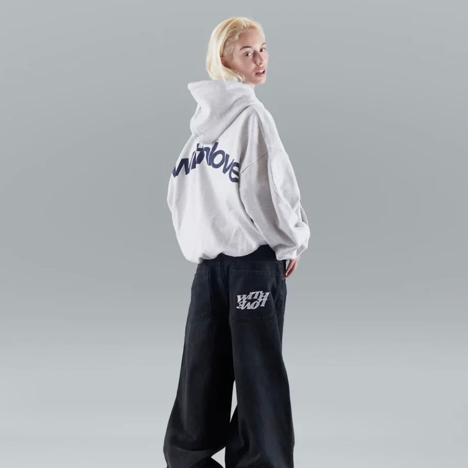 Lieke - Oversized hoodie met print voor dames