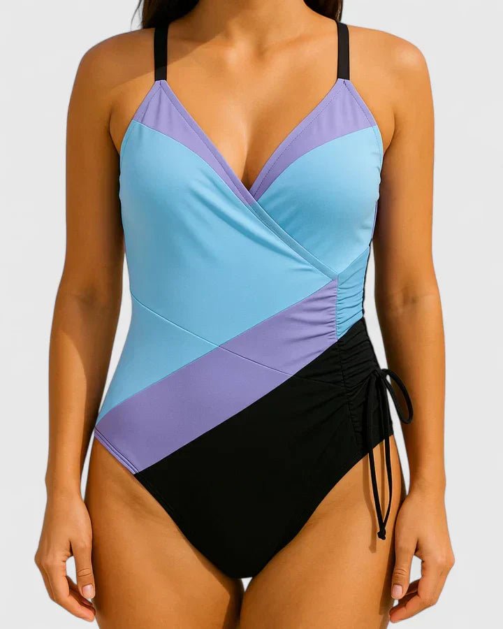 Iris - Strandse wrap badpak voor dames Back