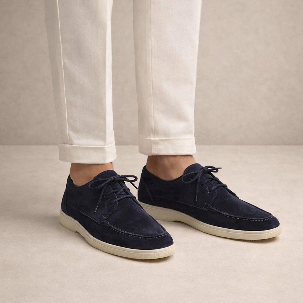 Jasper - Klassieke suède loafers voor heren Side
