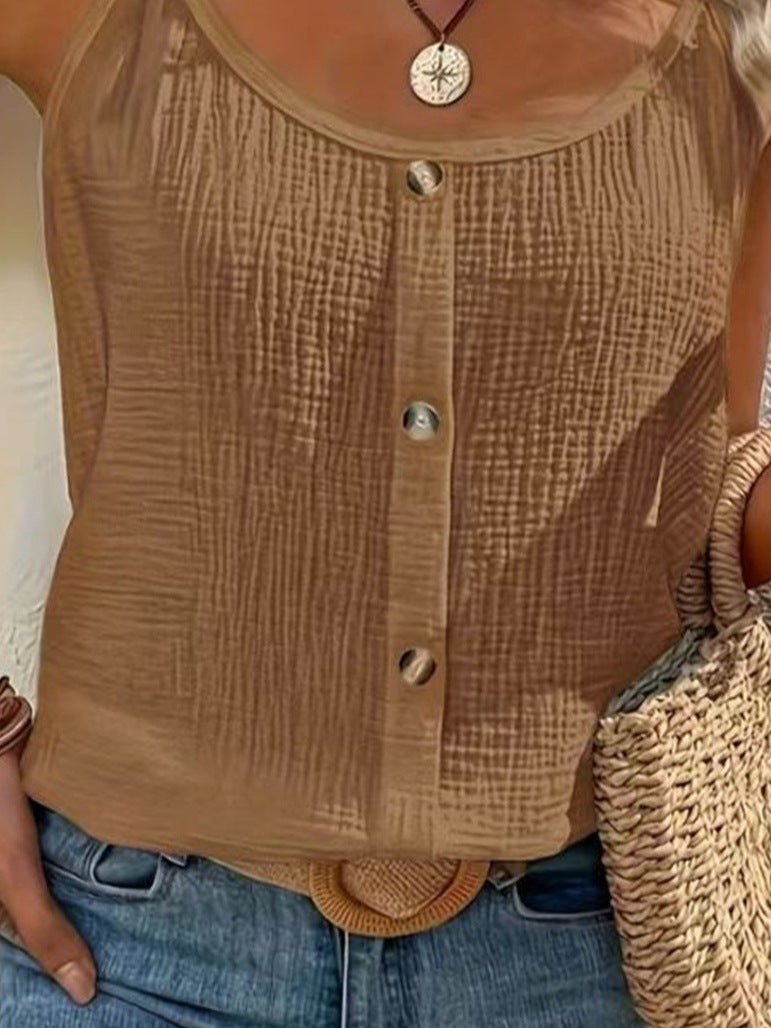 Jet - Elegante blouse met sierlijke schouderbandjes voor dames Angle