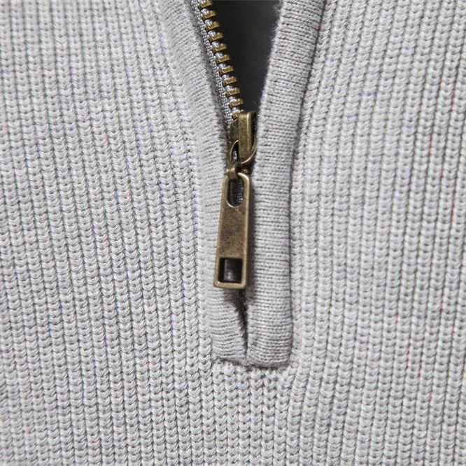 Lars - Klassieke half-zip trui voor heren Detail