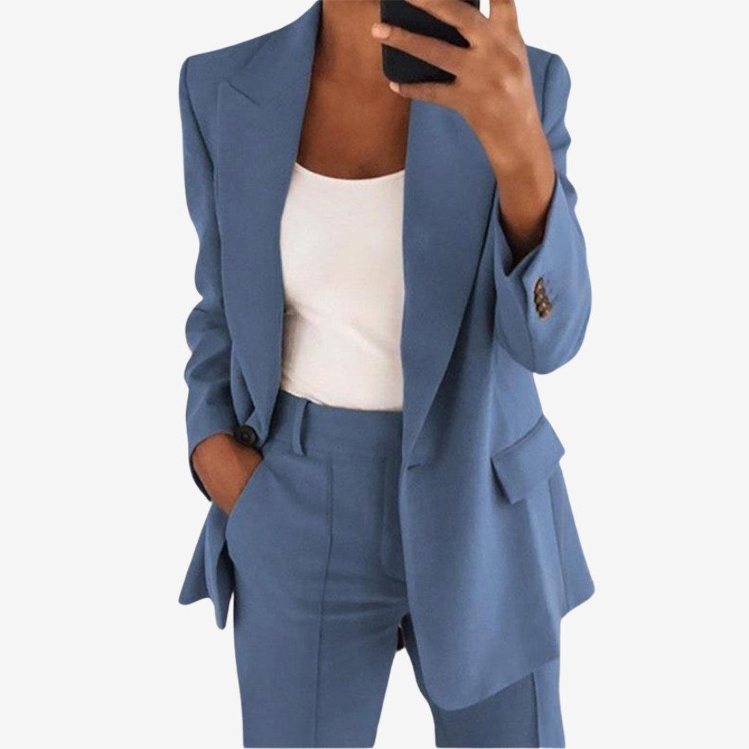 Loes - Stijlvolle tweedelige blazerset voor dames Lifestyle