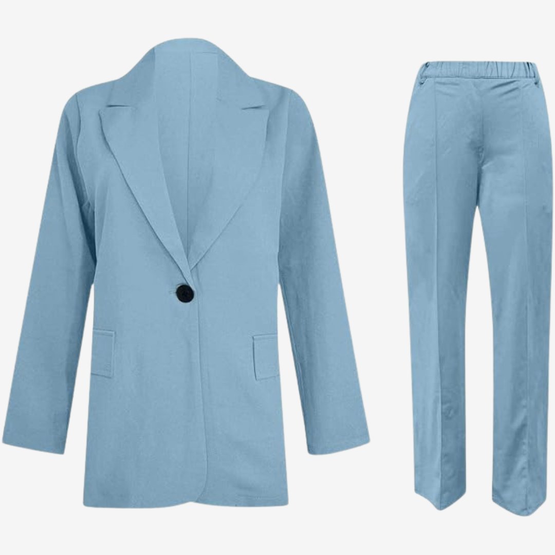 Loes - Stijlvolle tweedelige blazerset voor dames View 14