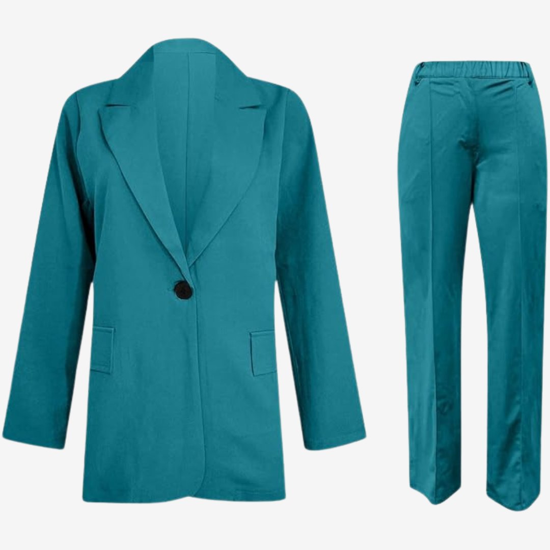 Loes - Stijlvolle tweedelige blazerset voor dames View 18