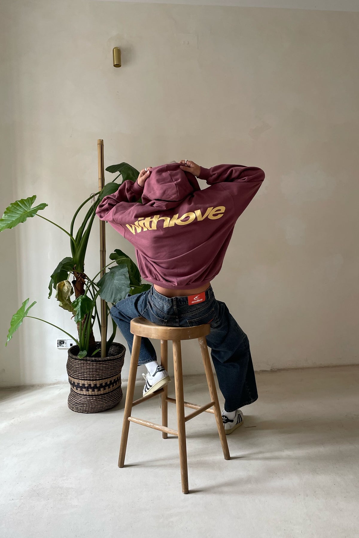 Lieke - Oversized hoodie met buidelzak voor dames