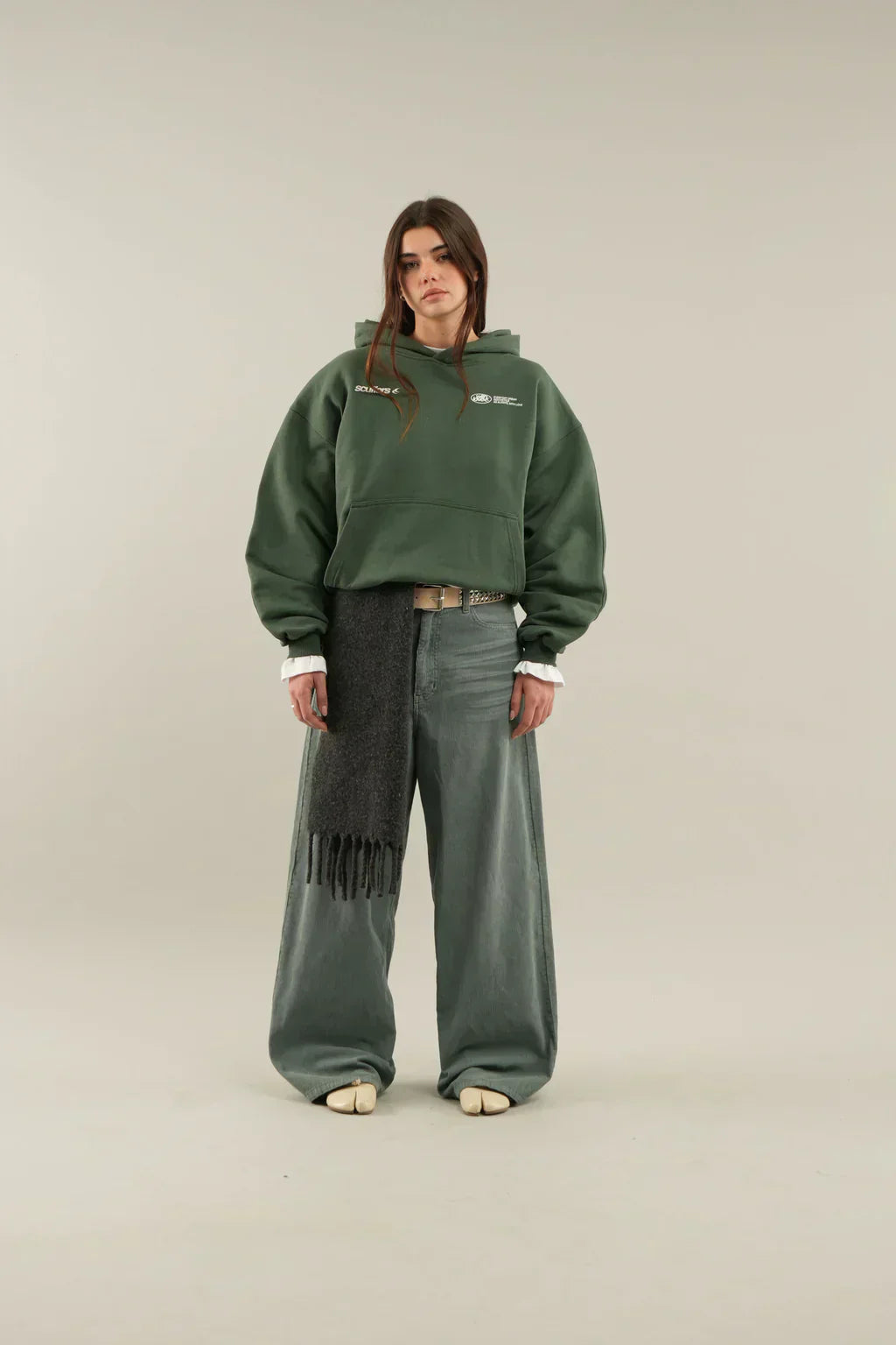 Lieke - Oversized hoodie met buidelzak voor dames