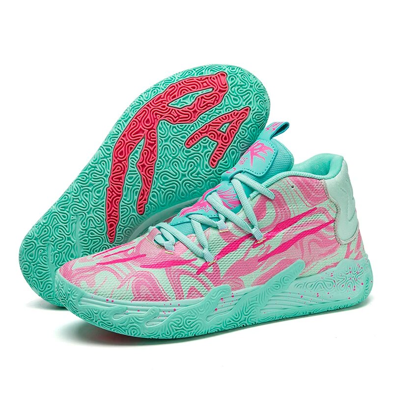 Lieke - Sportieve hoge basketbalschoenen voor heren