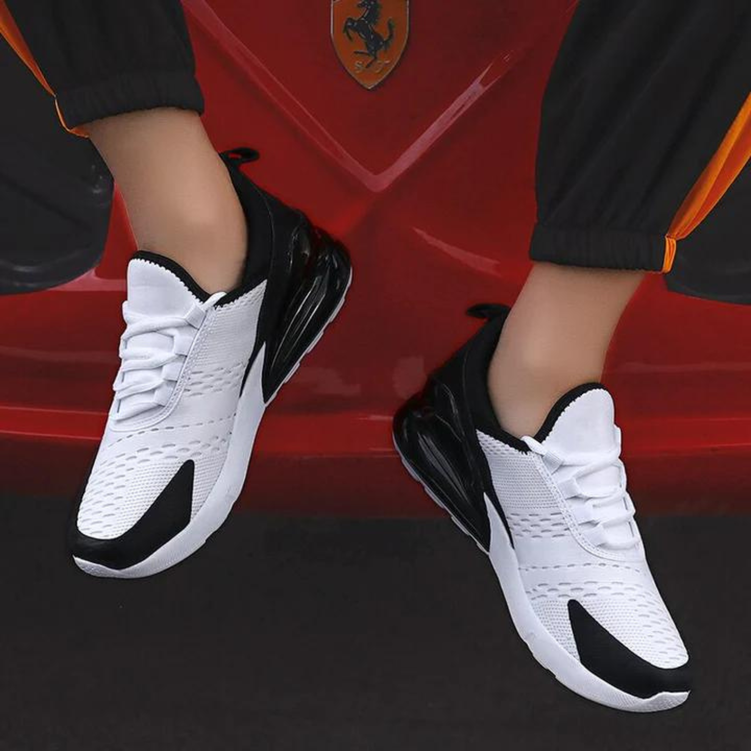 Fenna - Sportieve heren sneakers met luchtzool