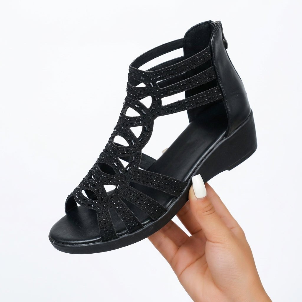 Merel - Elegante sandalen met wedgehak voor dames View 16