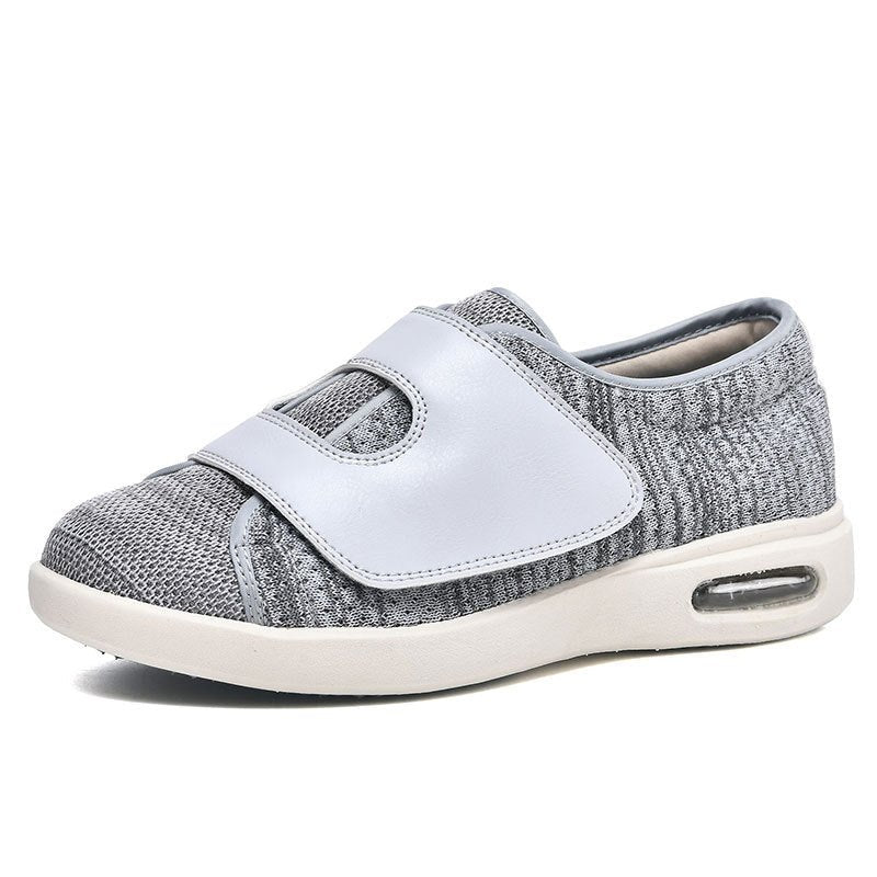 Merel - Extra brede diabetische schoenen met wijde opening voor dames Front