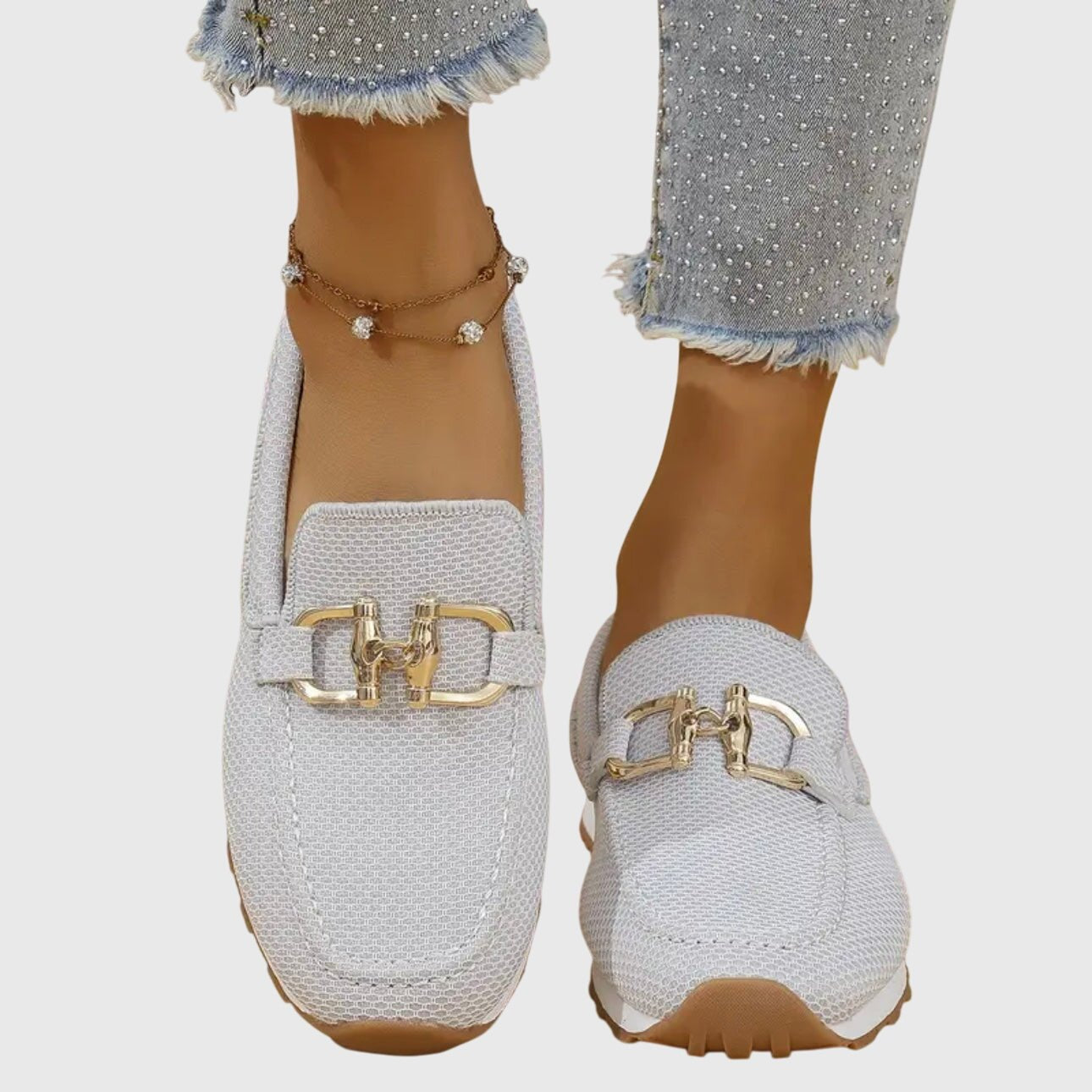 Noa - Sportieve orthopedische loafer sneakers voor dames Angle