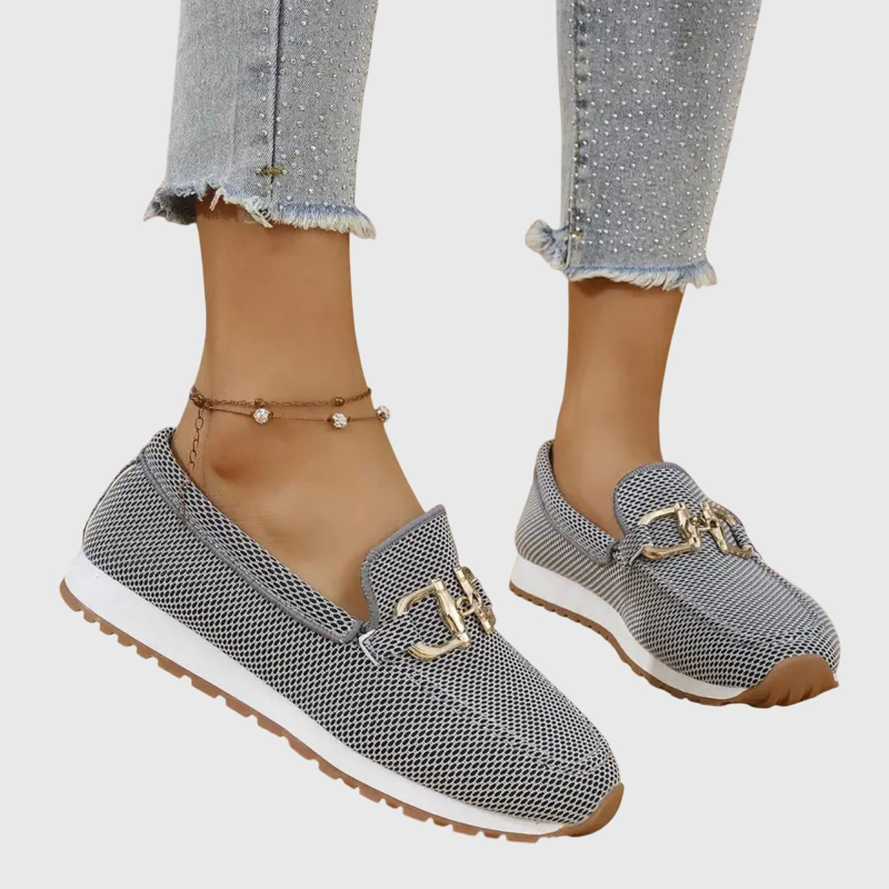 Noa - Sportieve orthopedische loafer sneakers voor dames Side