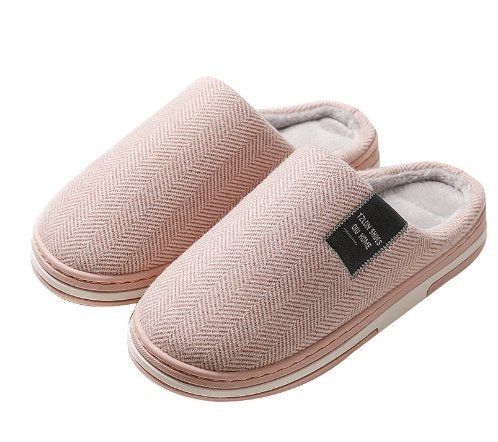 Robin - Gevoerde pantoffels met antislip zool voor heren Detail
