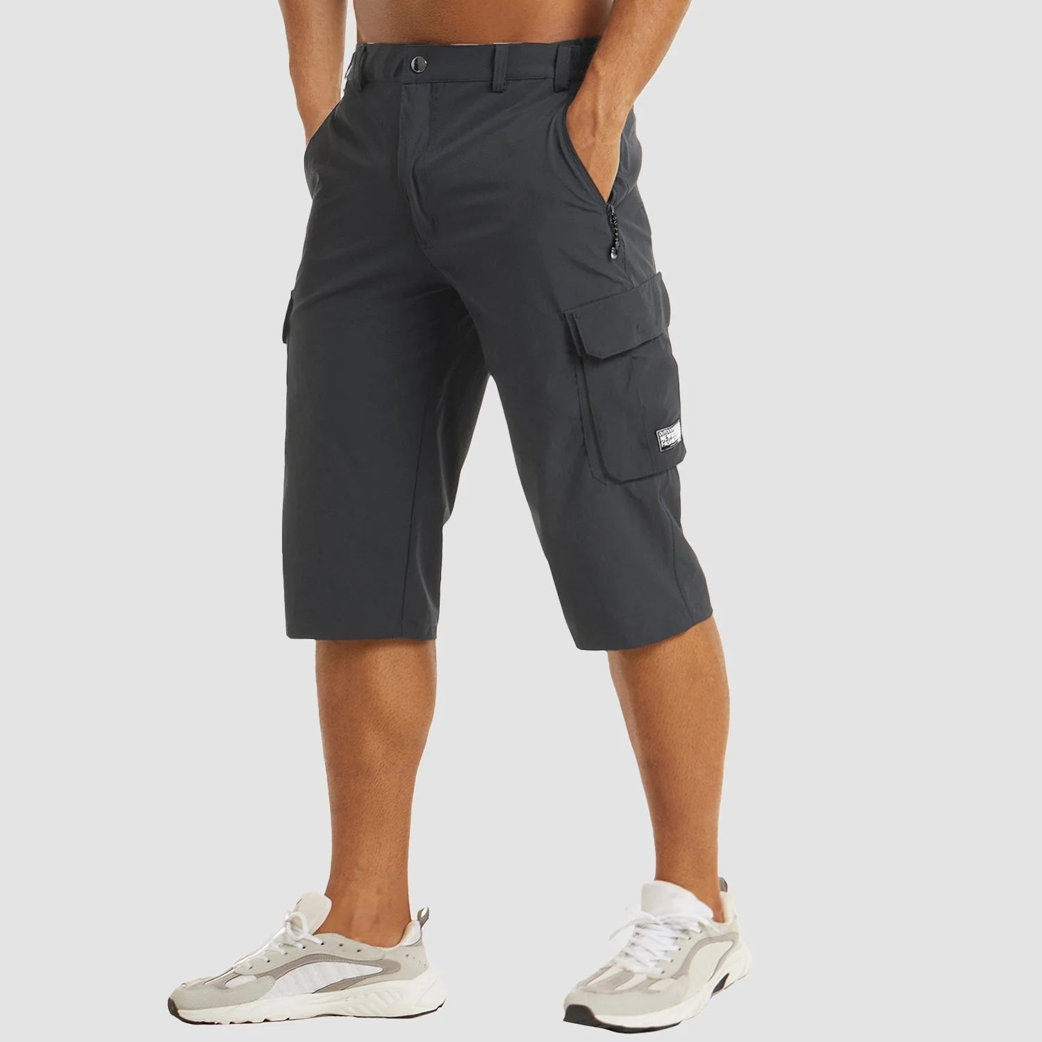 Ruben - Sneldrogend cargo shorts met ruime zakken voor heren View 12