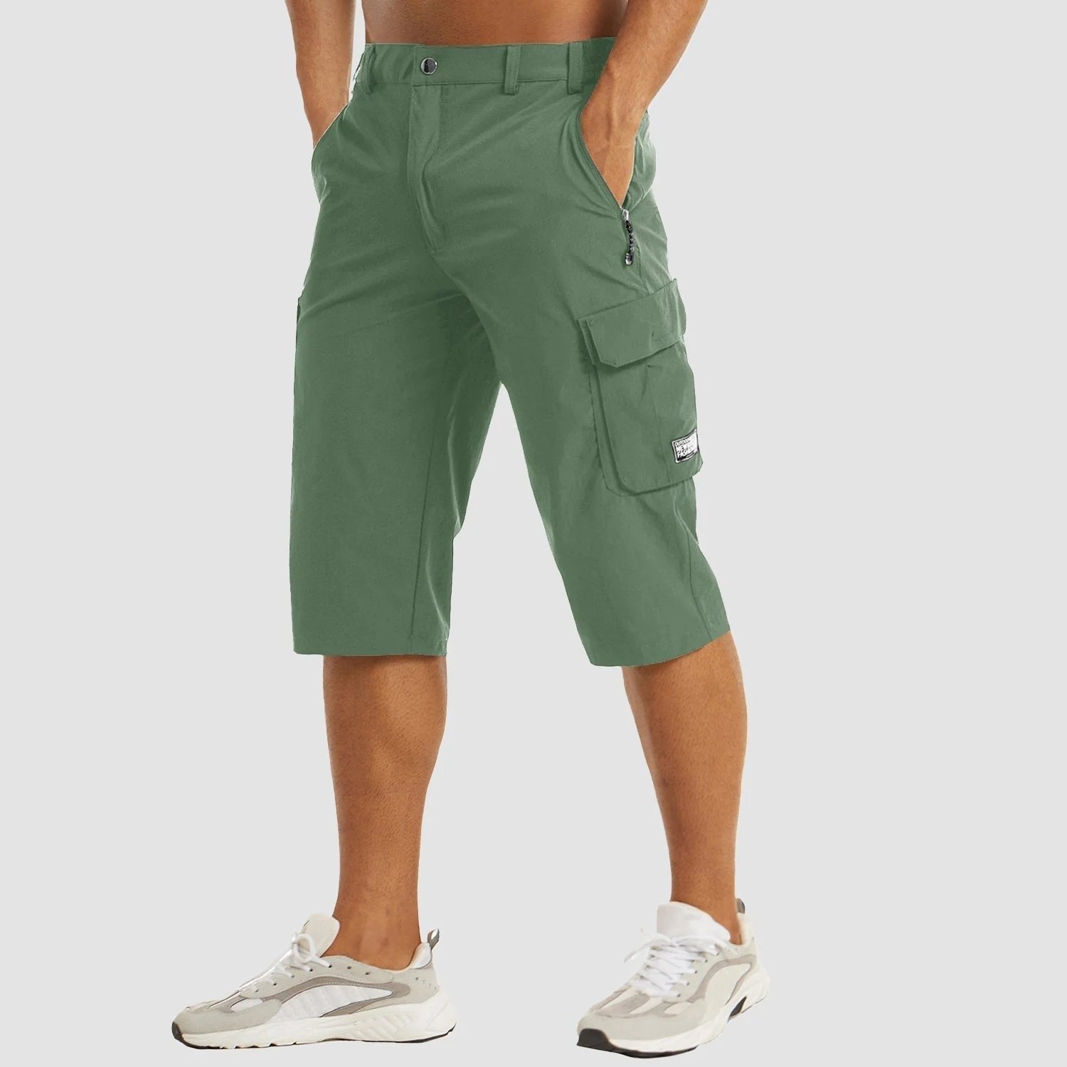 Ruben - Sneldrogend cargo shorts met ruime zakken voor heren View 13