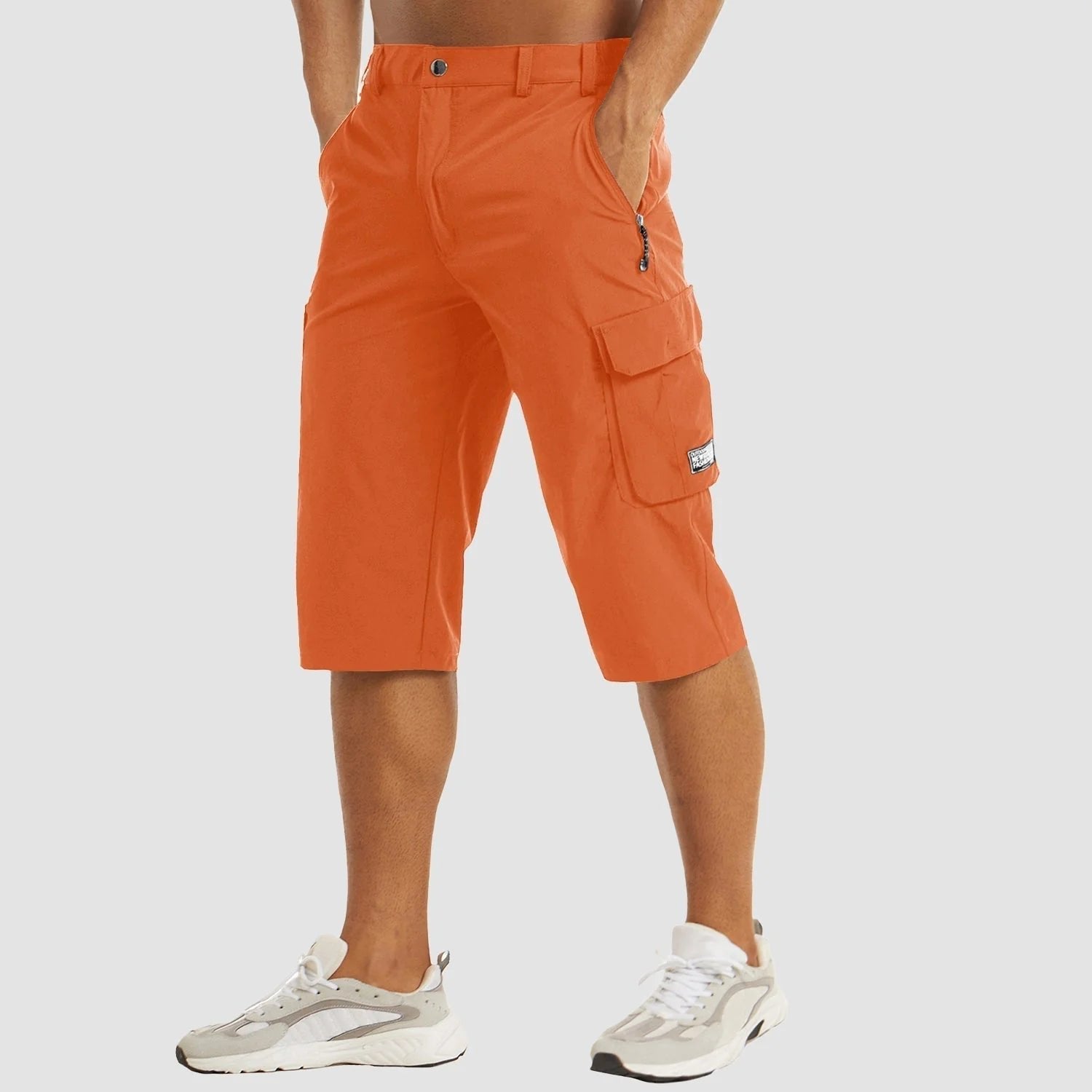 Ruben - Sneldrogend cargo shorts met ruime zakken voor heren View 15