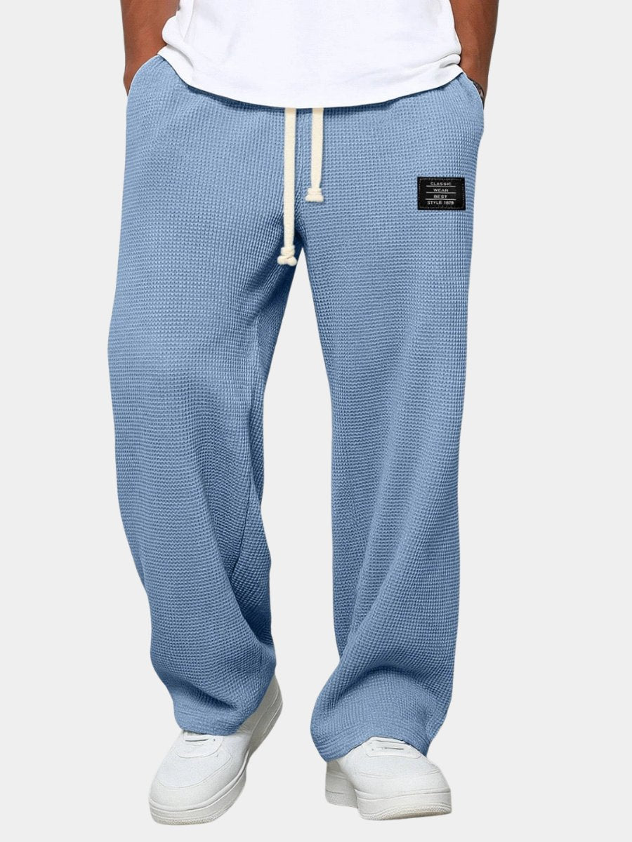 Stef - Comfortabele relaxed herenbroek met elastische taille Hero