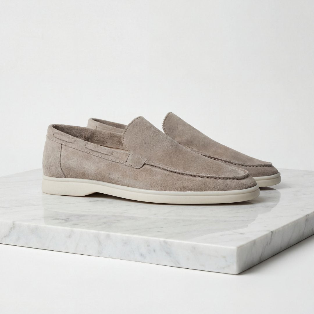 Teun - Klassieke suède loafers voor heren Hero