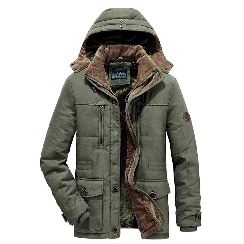 Teun - Warme fluwelen hoodie met capuchon voor heren Alternate