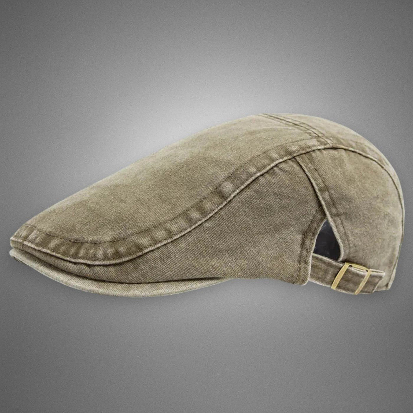 Thijs - Stijlvolle vintage baret voor heren Back