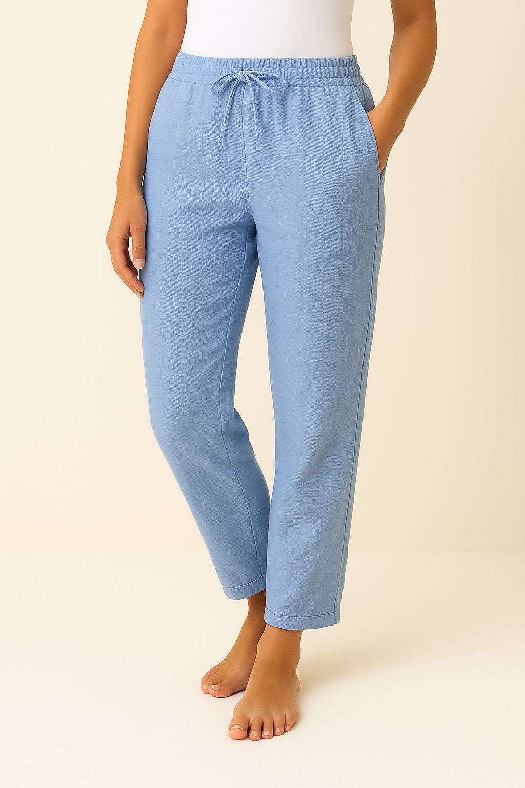 Vera - Comfortabele damesbroek met elastische taille Front
