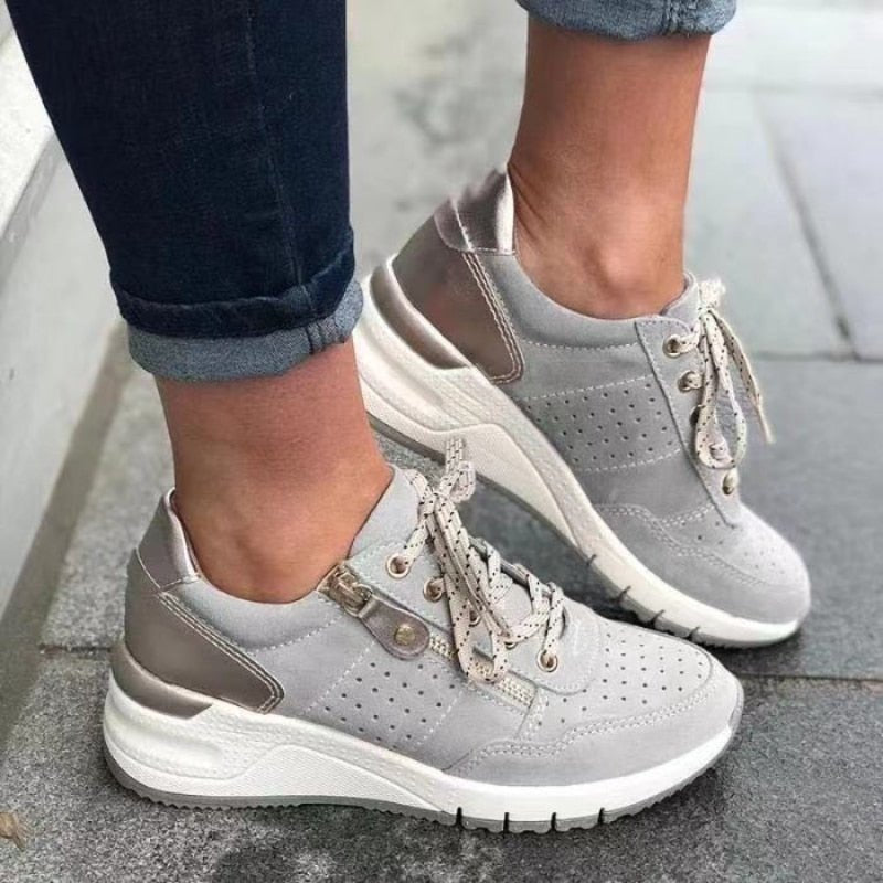Wies - Orthopedische wandelschoenen met rits voor dames View 11